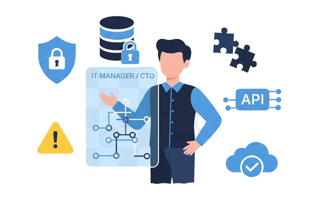 IT Manager managing integrations